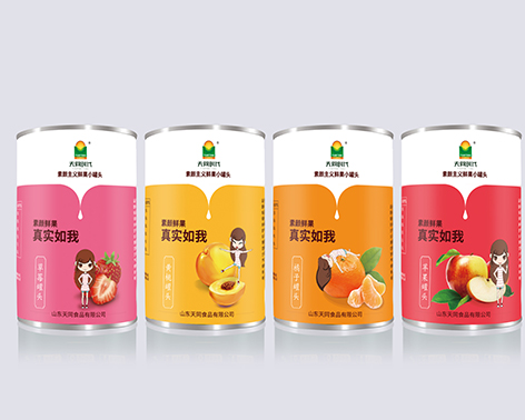 Canned fruit products
